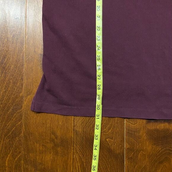 Polo Ralph Lauren Vintage 90s Rugby #4 Crest Maroon Navy Shirt Men's Size XXL - Picture 9 of 9